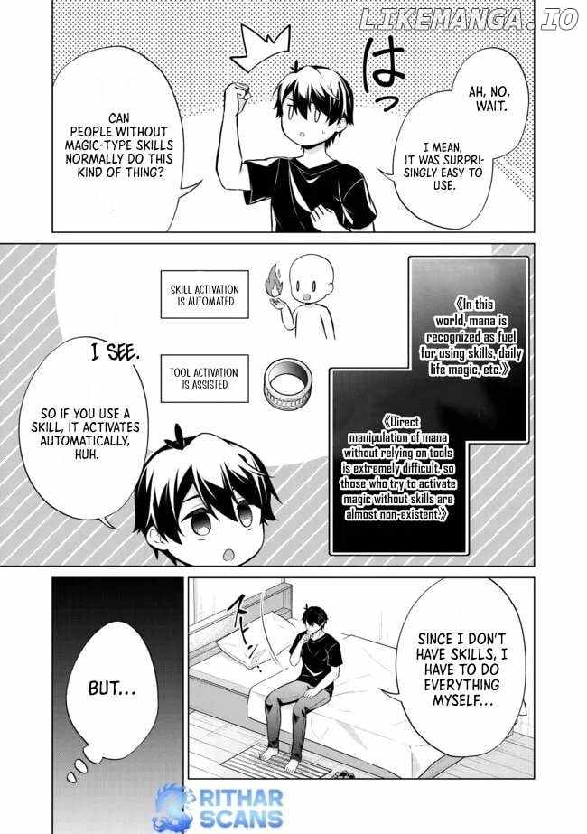 Skill? Nee Yo Sonna mon! - Fuguusha-tachi no Sainou Kaika Chapter 5.2 1